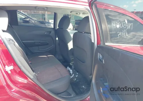 2017 Chevrolet Sonic Lt Auto from USA, damaged, VIN 1G1JD6SG8H4161652